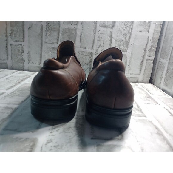 Steven Maddenn Mens dress shoes Brown Cogñac leather Size 13 - Picture 10 of 11